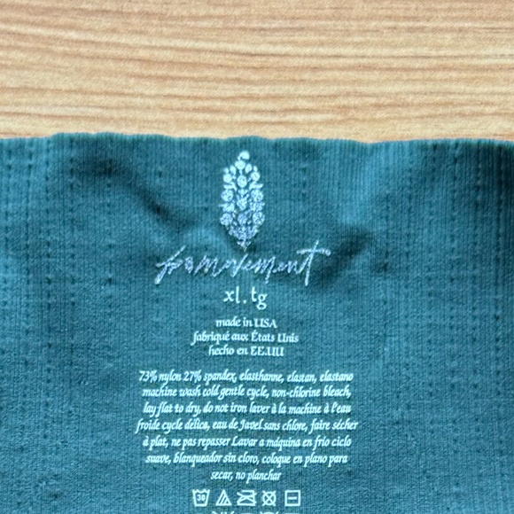 NWOT Free People Good Karma Shorts Size: XL - Picture 3 of 6